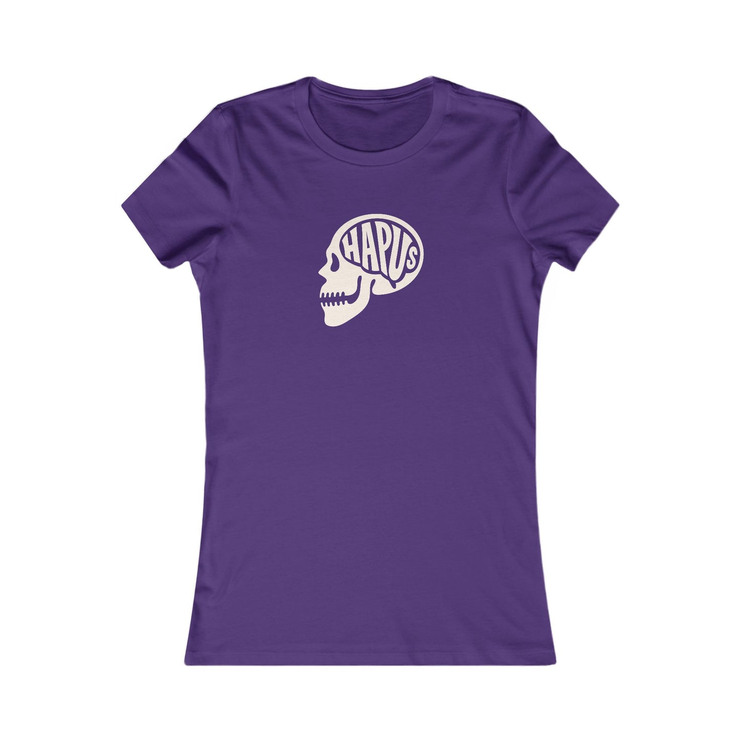 Women's 'Hapus' Skull Tee