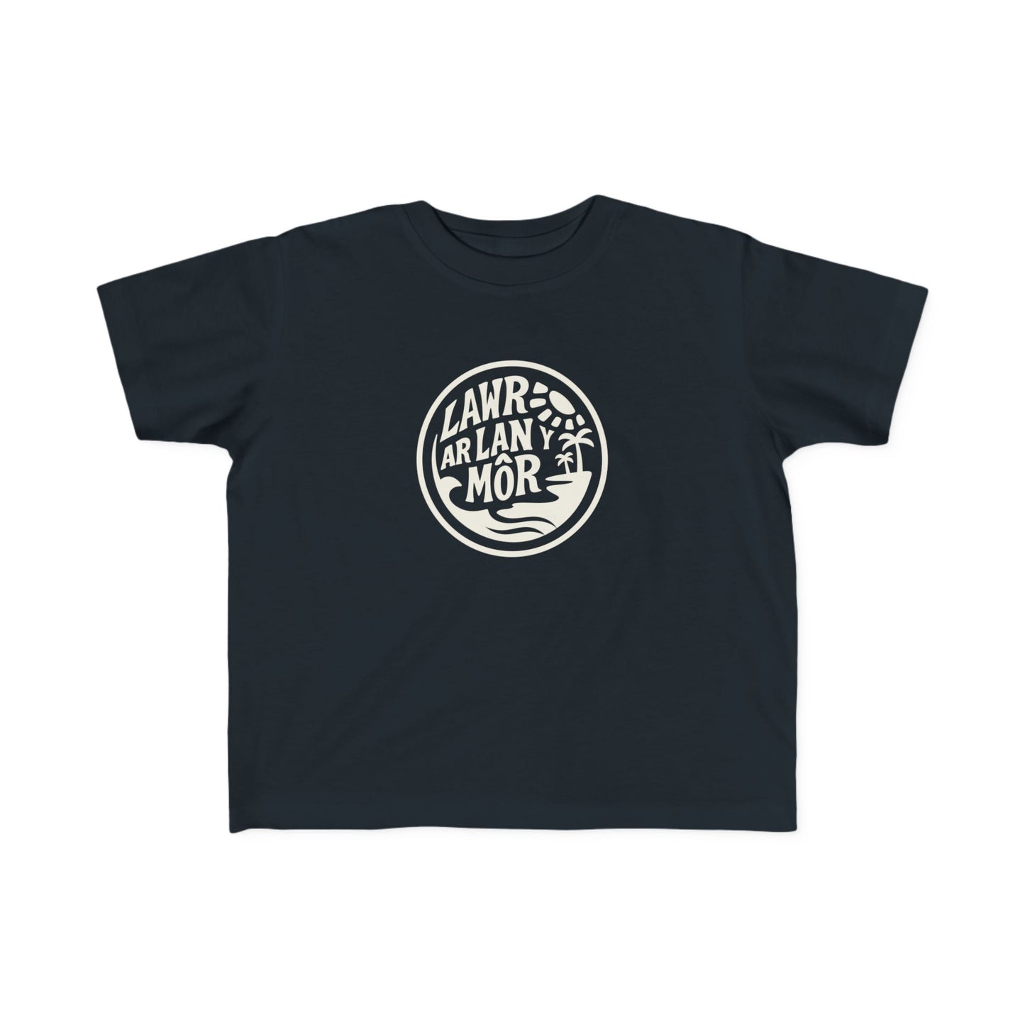 Toddler 'Lawr Ar Lan y Môr' Coastal T-Shirt
