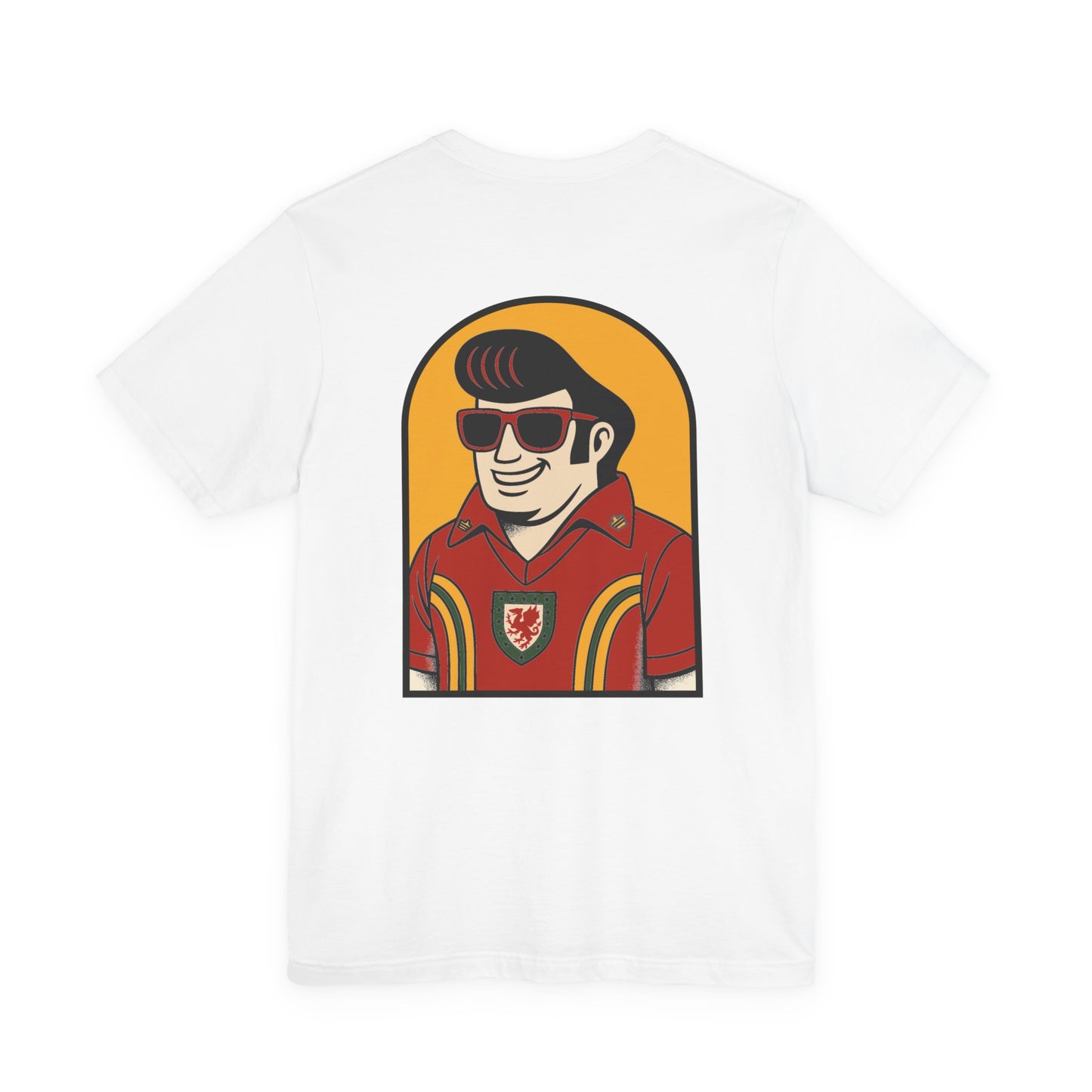 Double Sided Elvis Style Welsh Unisex T-Shirt (Unisex)