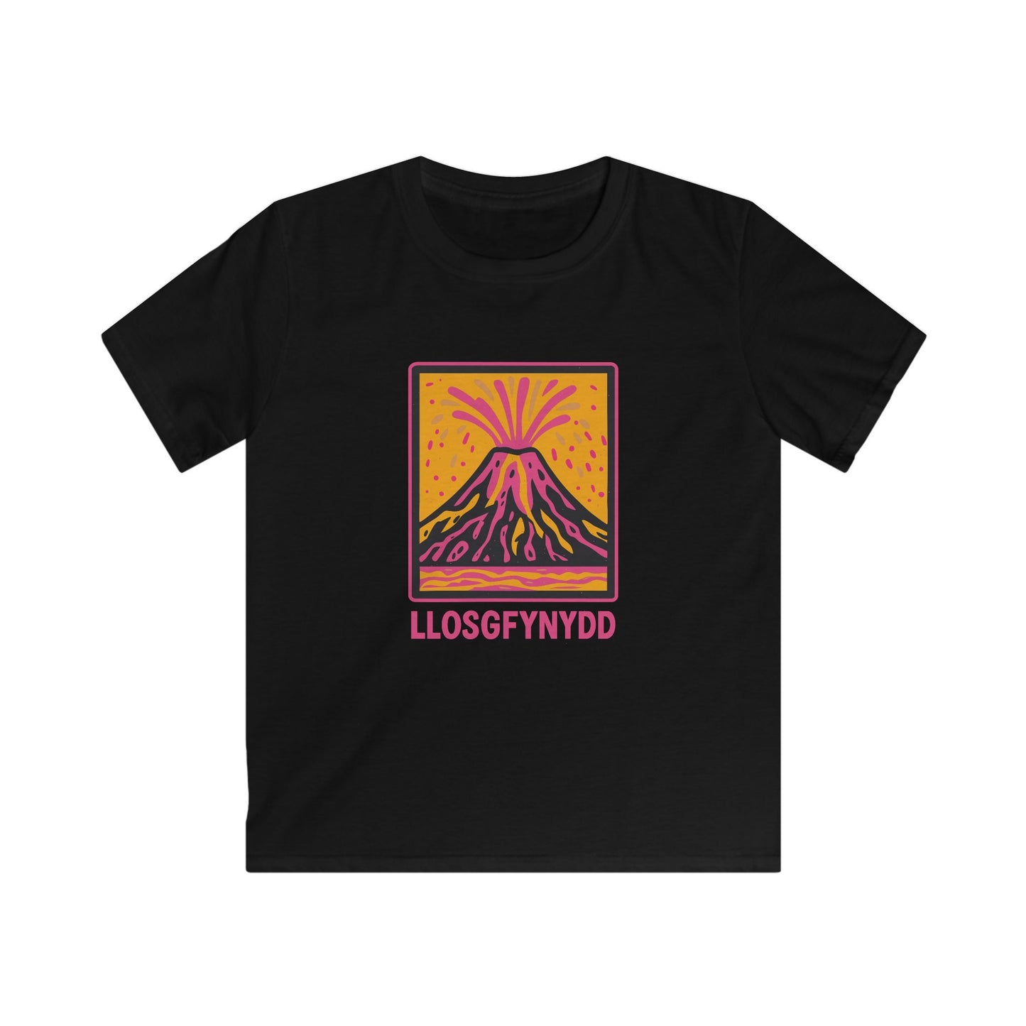 'Llosgfynydd' Welsh Volcano Kids Shirt