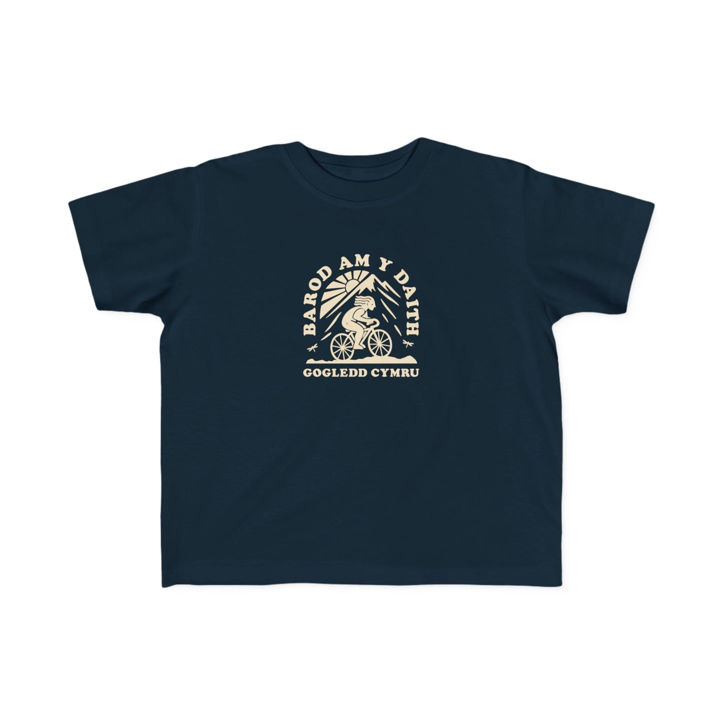 Toddler North Wales T-Shirt - 'Barod Am Y Daith'