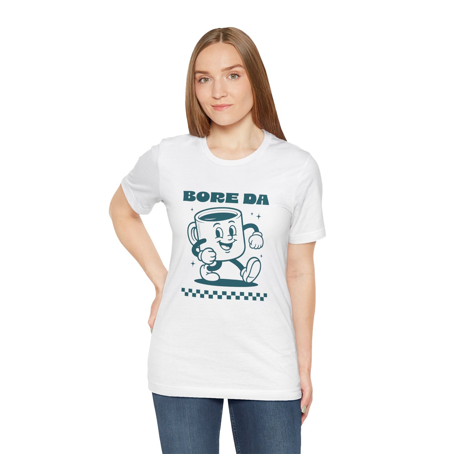Retro Bore Da Coffee Tee (Unisex)