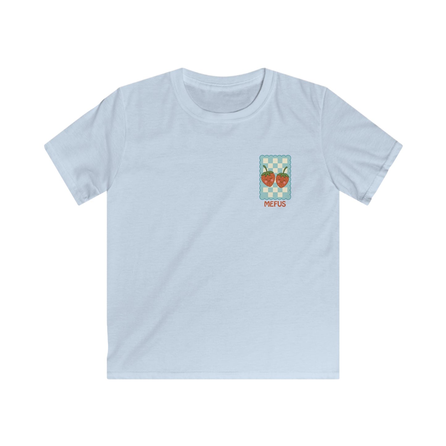 Retro Kids Mefus T-Shirt - Strawberry Tee