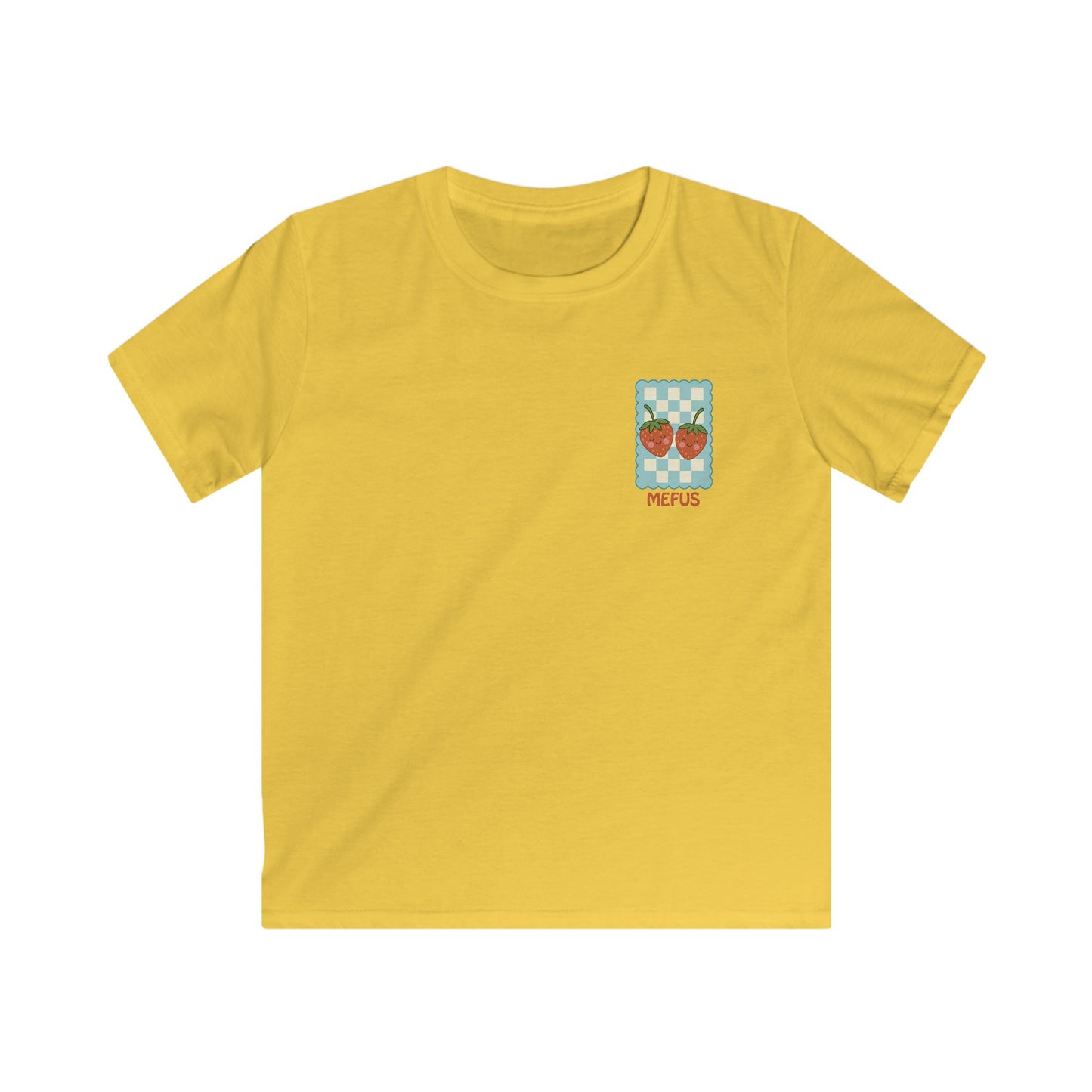 Retro Kids Mefus T-Shirt - Strawberry Tee