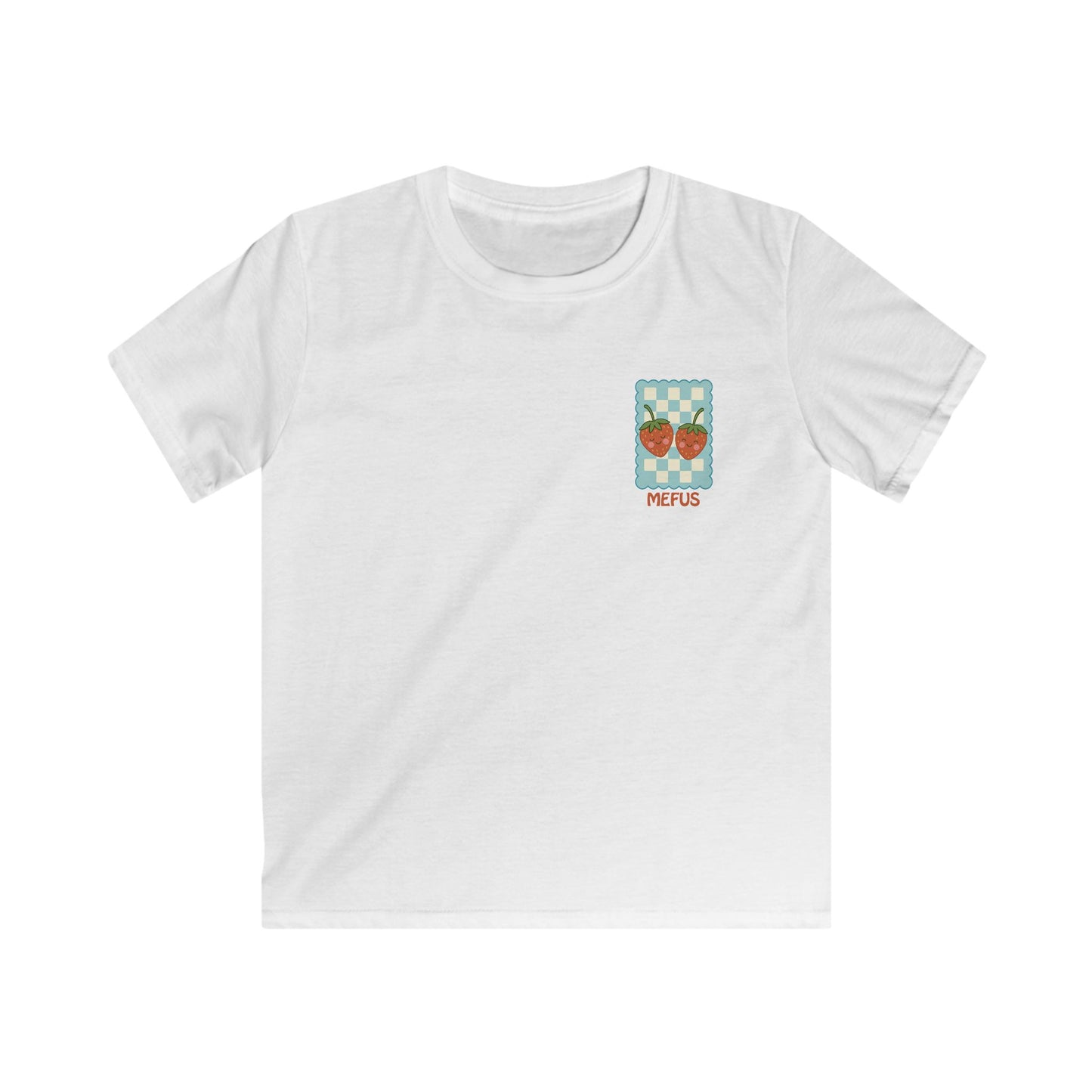 Retro Kids Mefus T-Shirt - Strawberry Tee