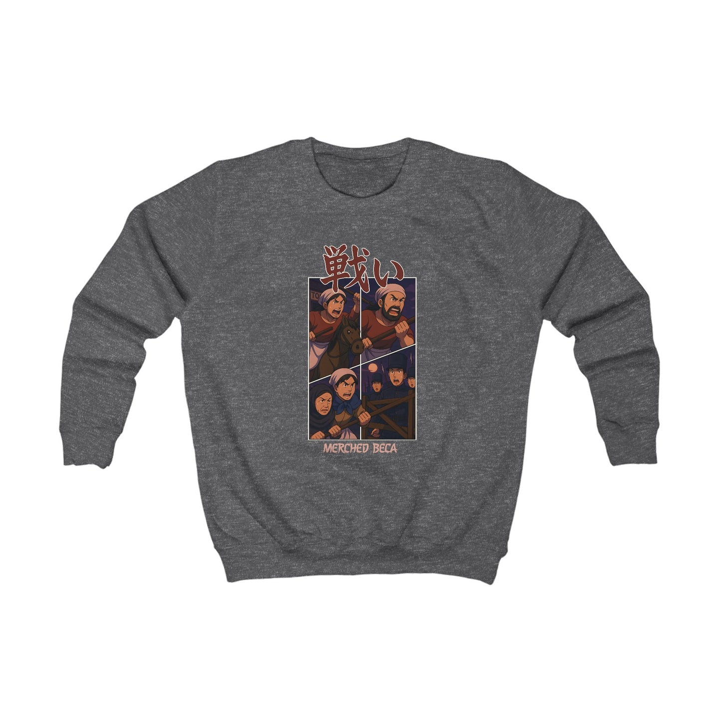 Kids "Merched Beca" Anime Crewneck (Rebecca Riots)