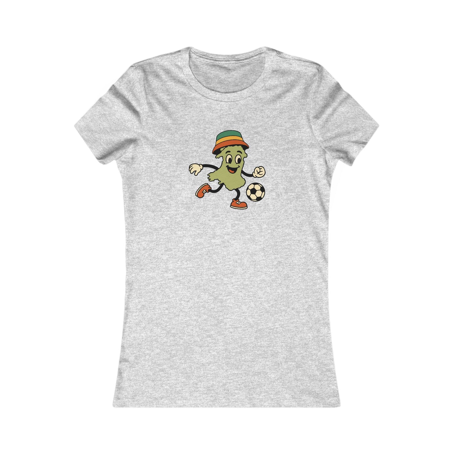 Women's Welsh Football Map T-Shirt