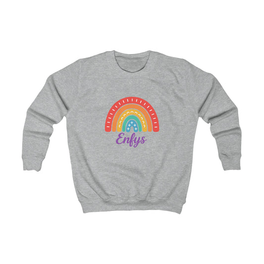 Kids Welsh Rainbow Jumper - 'Enfys'