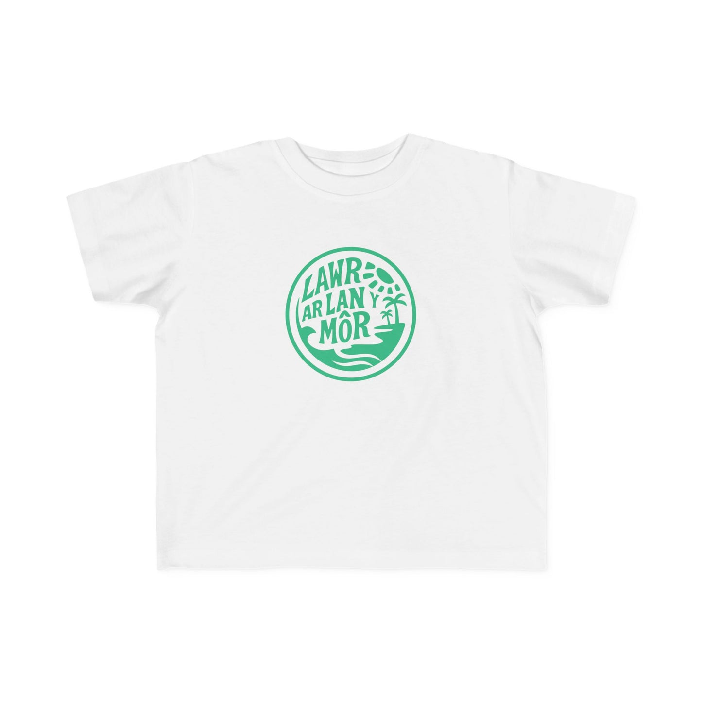 Toddler 'Lawr Ar Lan y Môr' Coastal T-Shirt