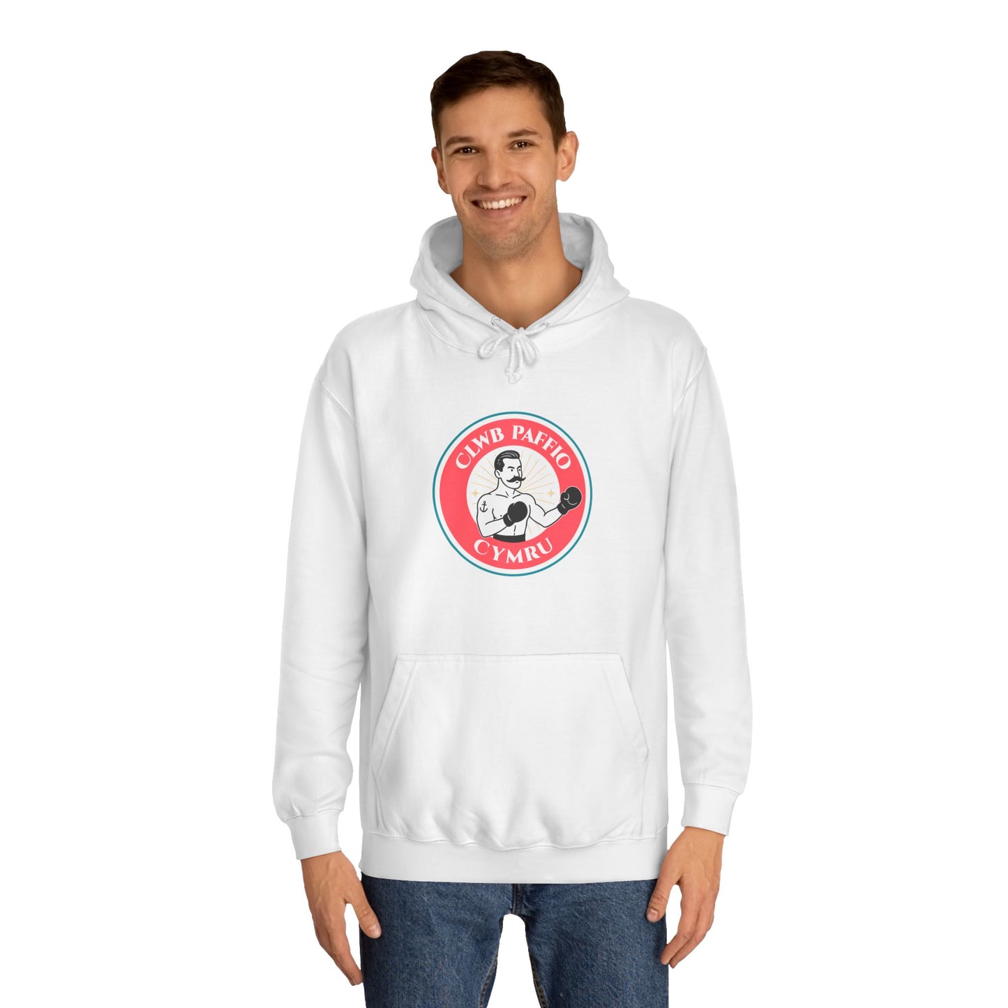 Clwb Paffio Cymru - Retro Boxing Unisex Hoodie