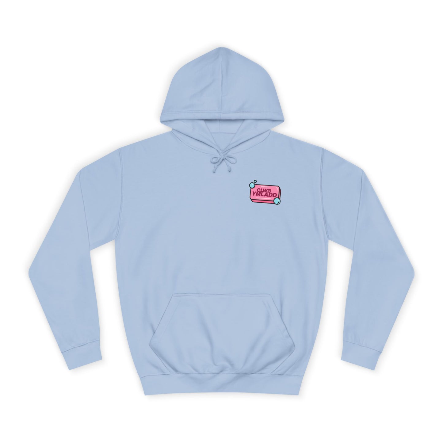 Retro Fight Club Hoodie - 'Clwb Ymladd'