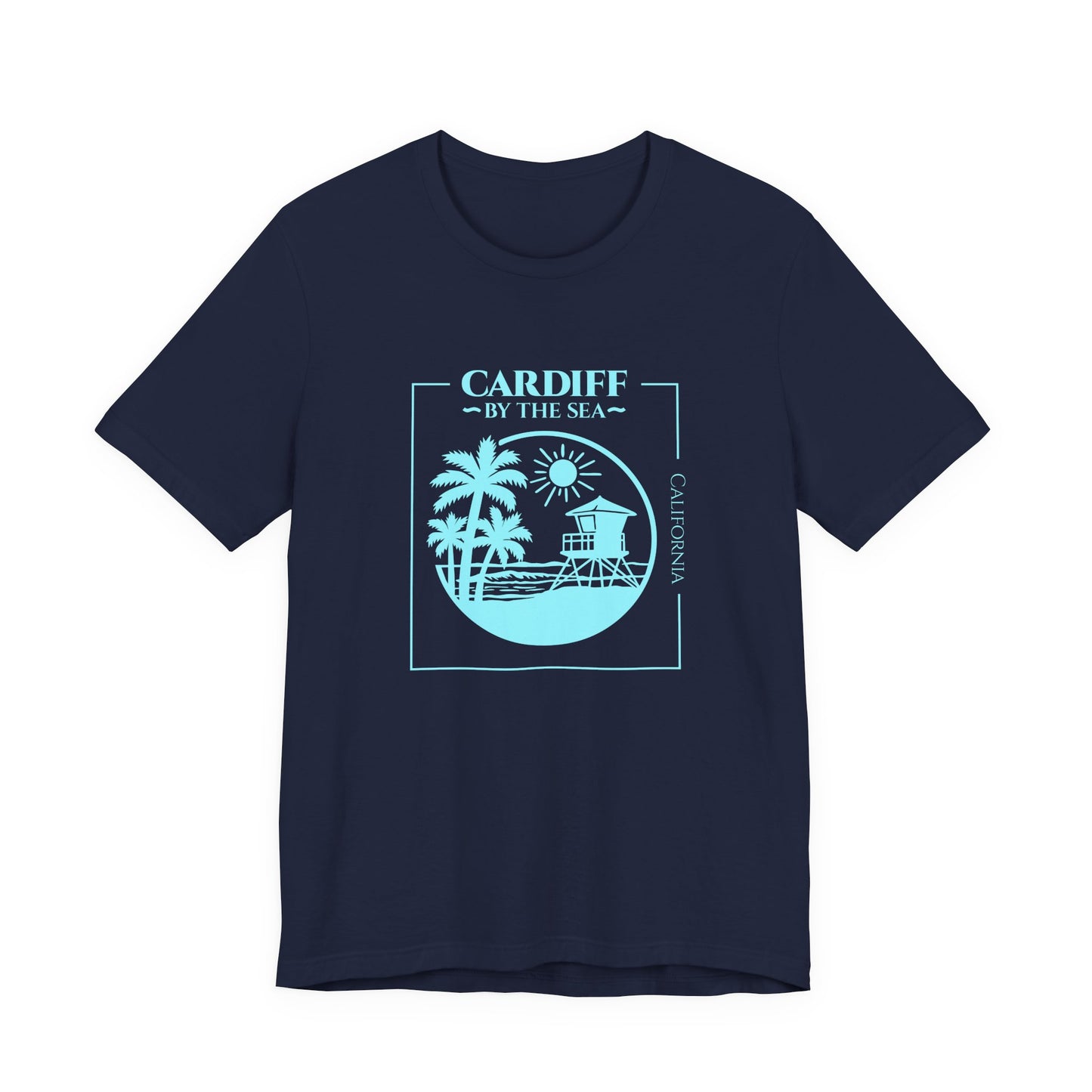 Cardiff By The Sea Beach T-Shirt (Unisex)