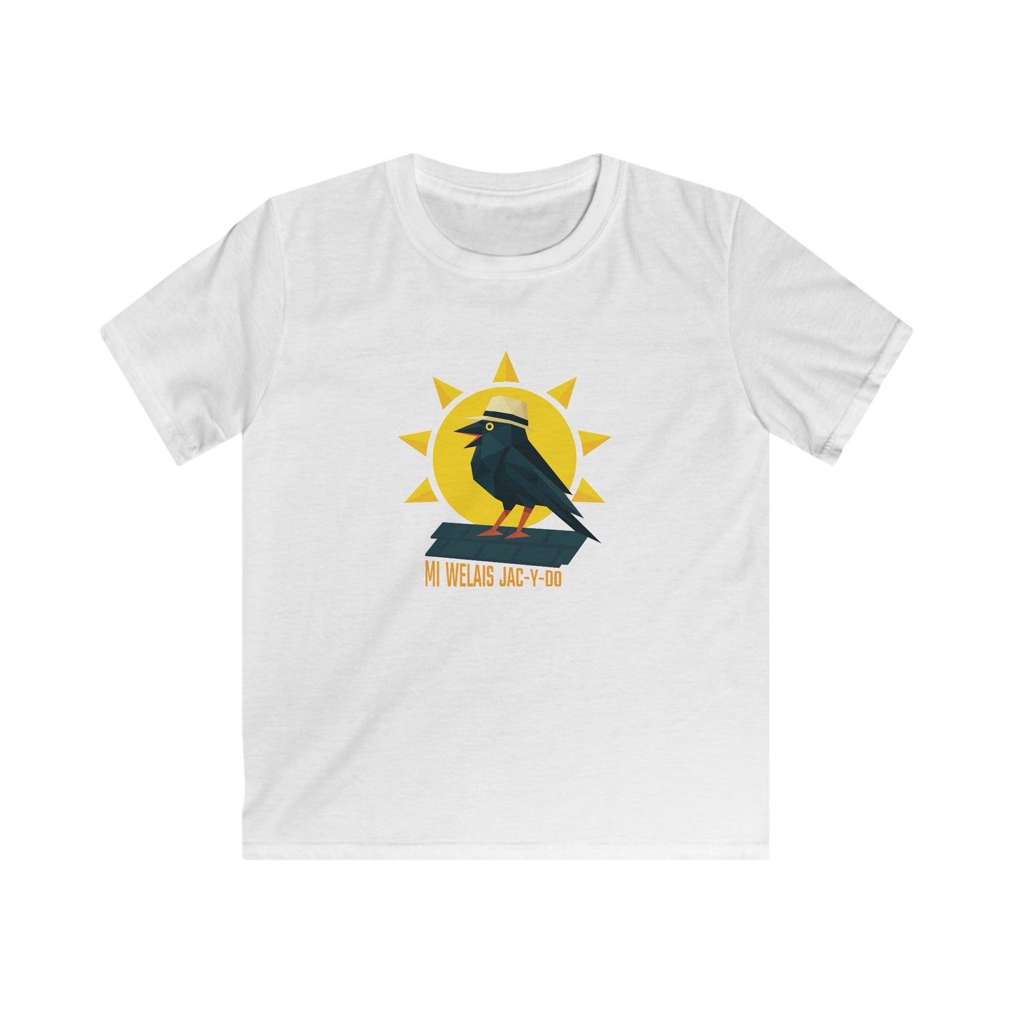 'Mi Wells Jac Y Do' Kids Welsh Nursery Rhyme T-Shirt